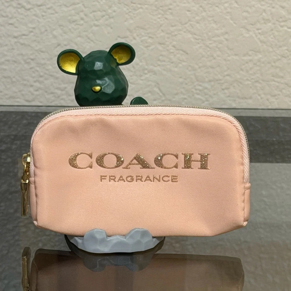 Coach Pink Fragrance Pouch with Accessories - Picture 7 of 9